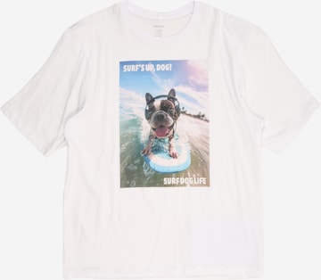 NAME IT - Camisola 'NKMVOTO' em branco: frente