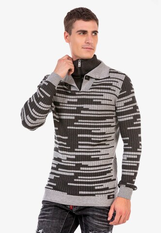 Pull-over CIPO & BAXX en gris