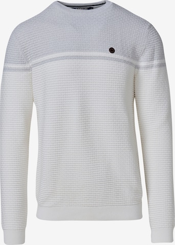 KOROSHIPulover - bijela boja: prednji dio