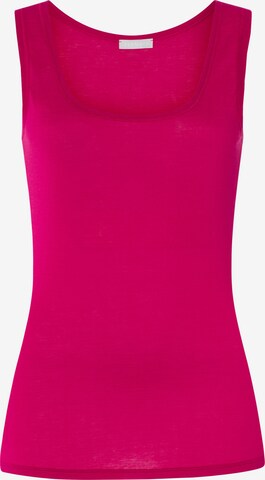 Hanro Top ' Ultralight ' in Red: front