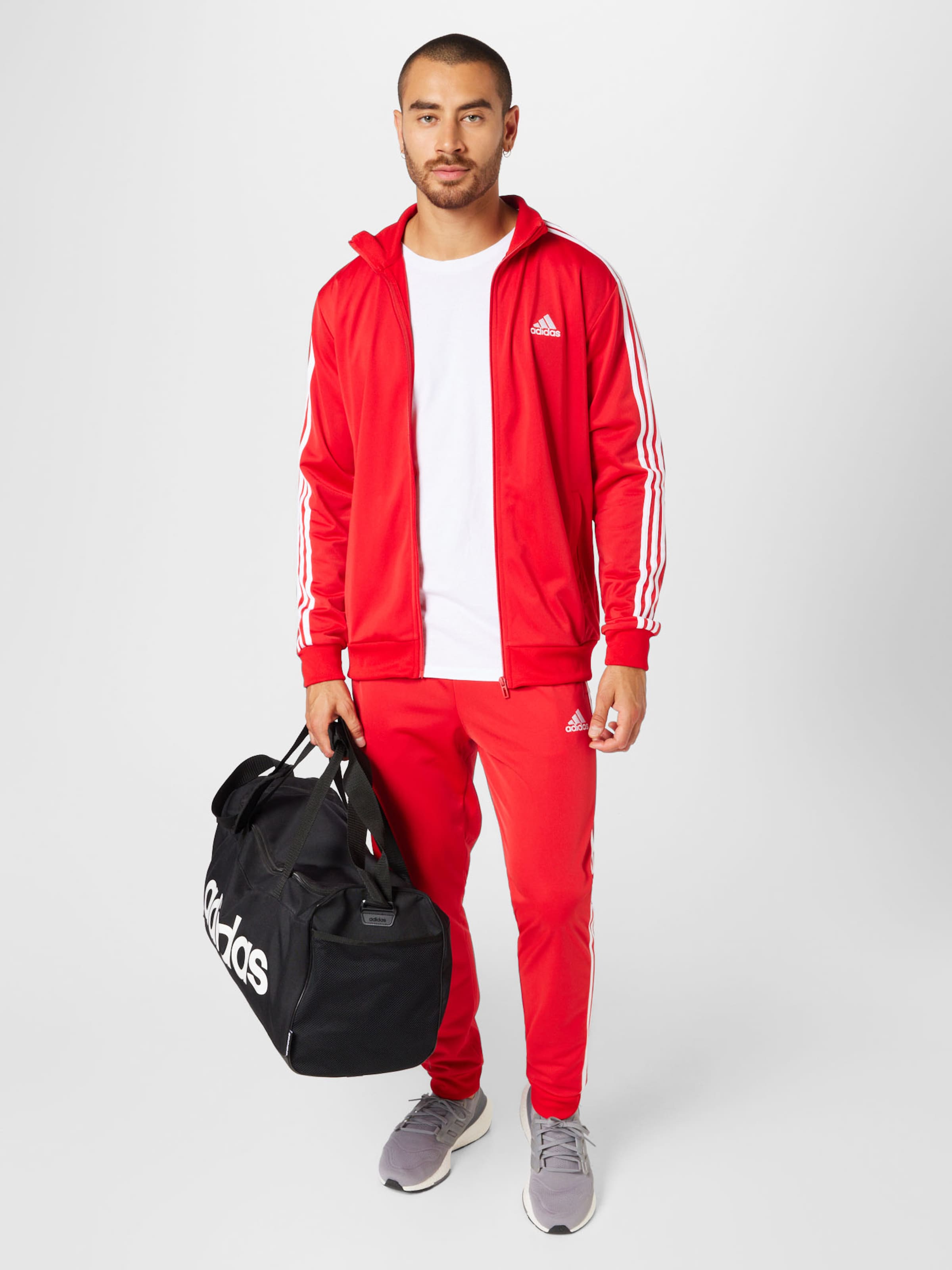 Bright red sale tracksuit