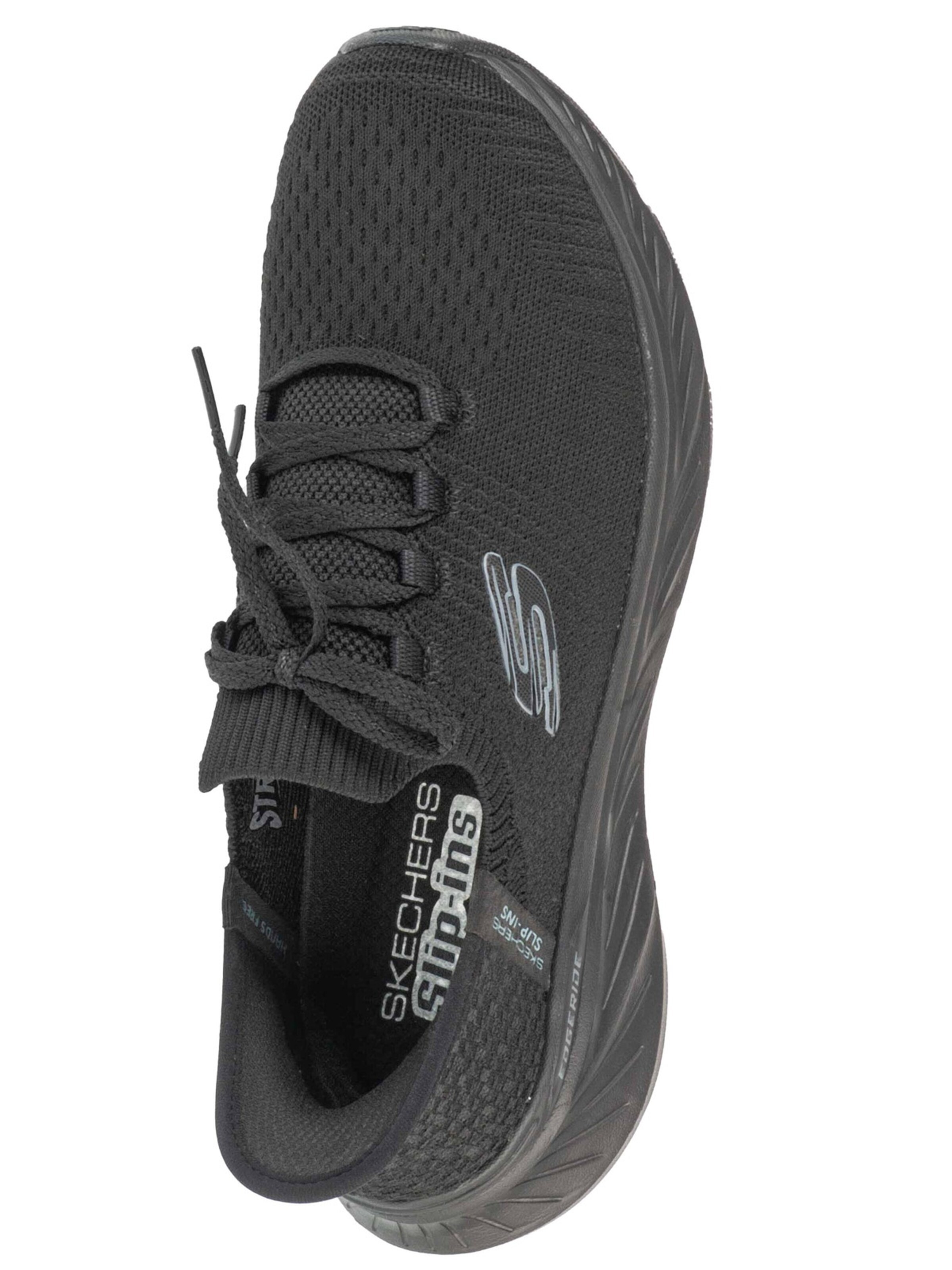 SKECHERS Platform trainers in Black