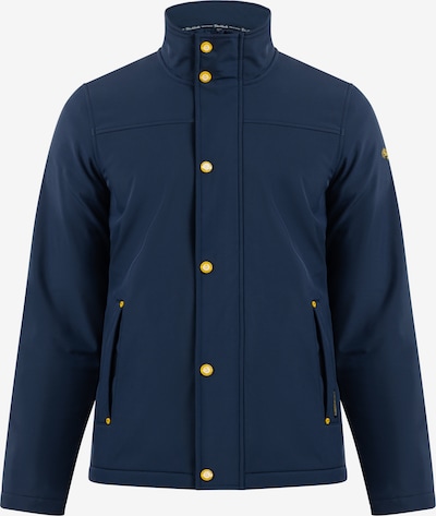 Schmuddelwedda Functionele jas in de kleur Marine / Geel, Productweergave