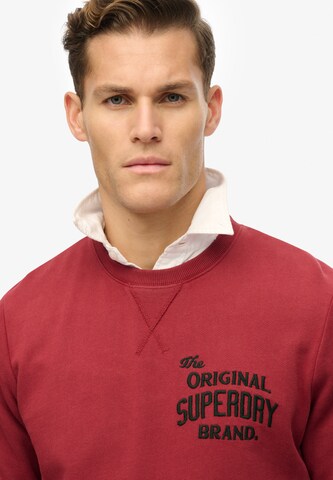 Superdry Sweatshirt in Rood
