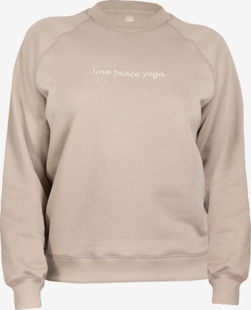 Magadi Sports sweatshirt 'Bella' in Beige: front