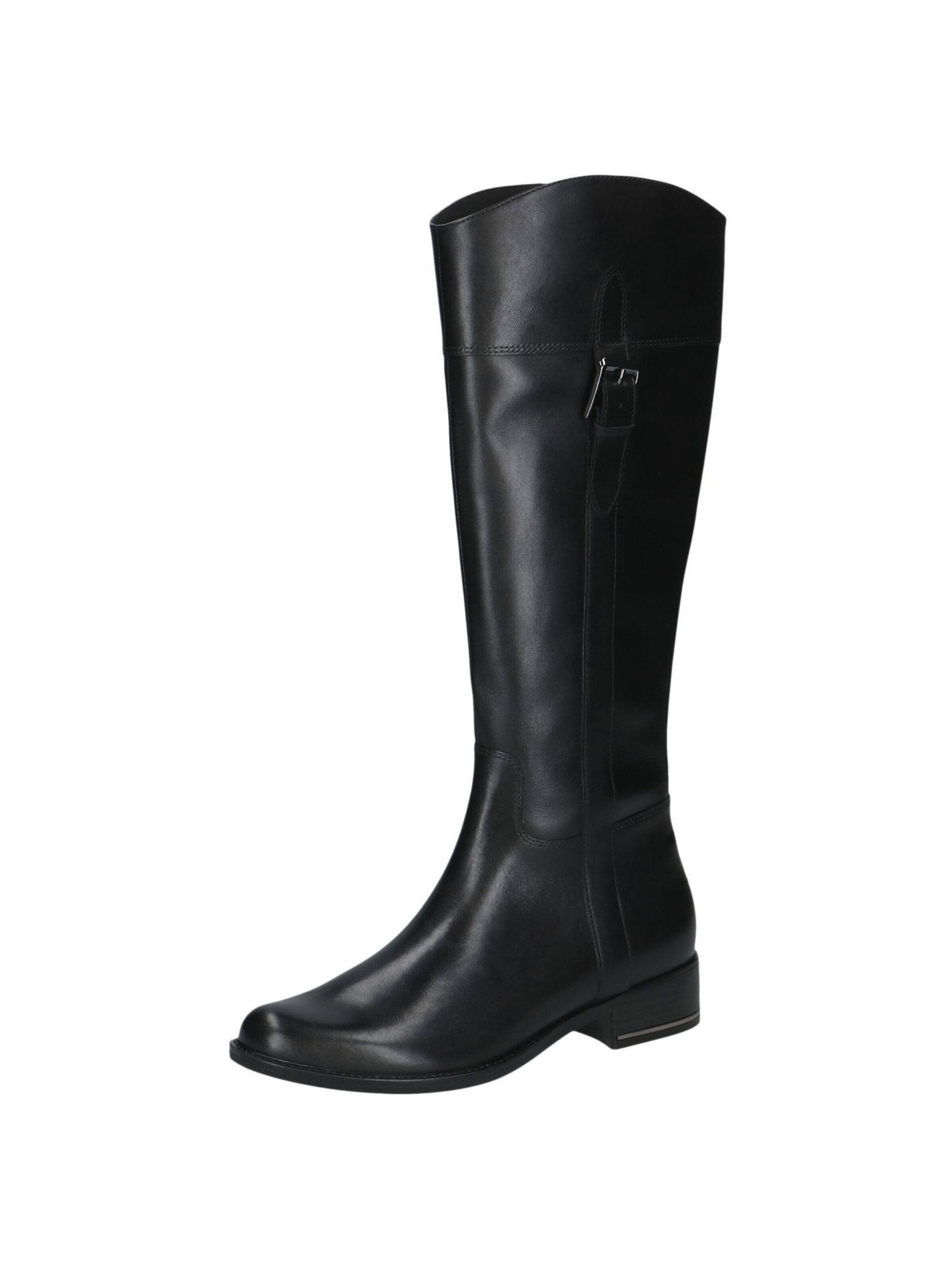 Bottes CAPRICE en noir : devant