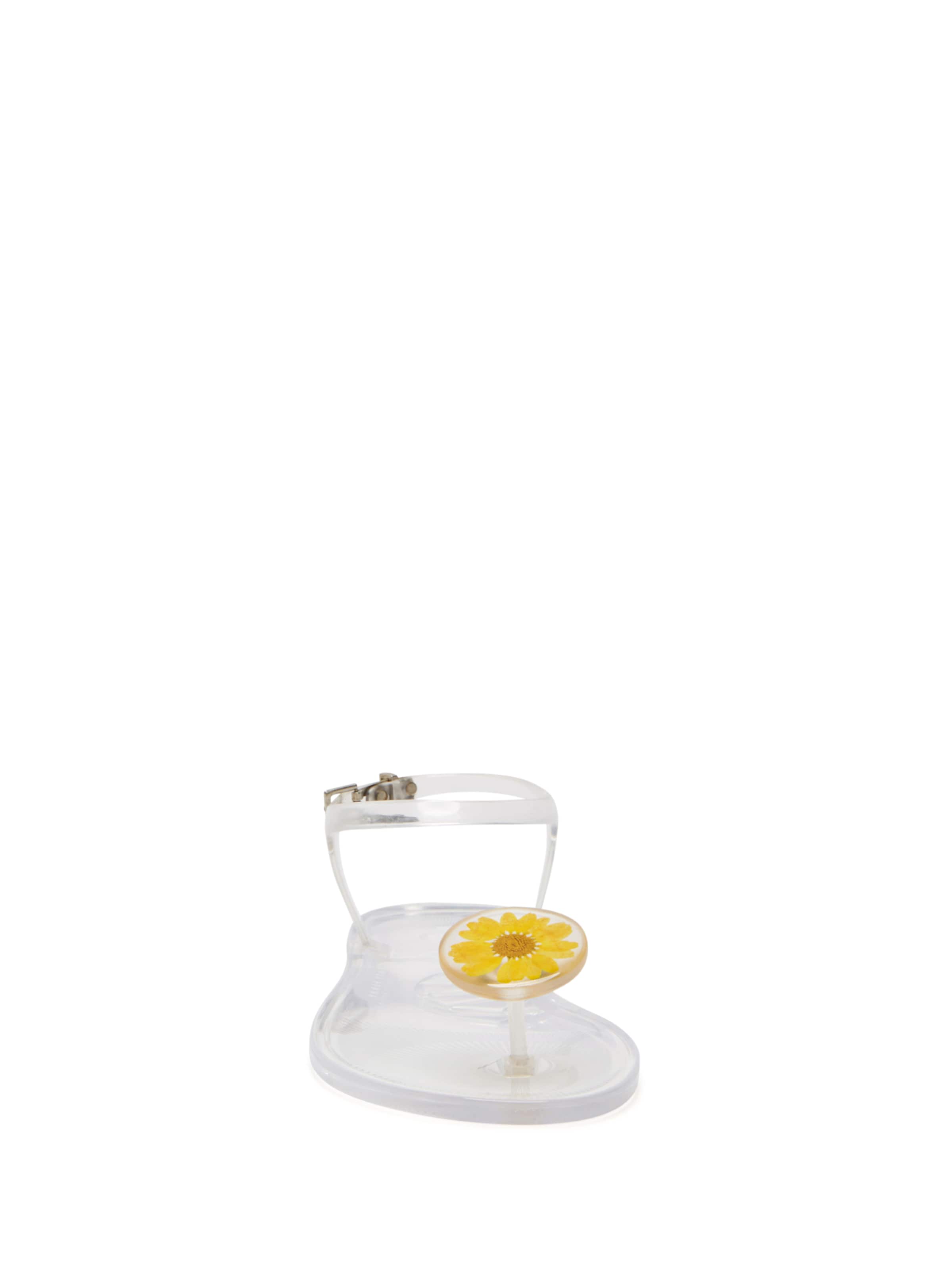 Katy Perry Босоножки через палец 'THE GELI' в Прозрачный