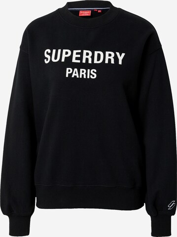 Superdry - Sweatshirt em preto: frente