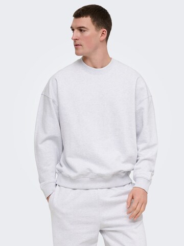 Only & Sons Sweatshirt 'ONSLucas' in Grijs