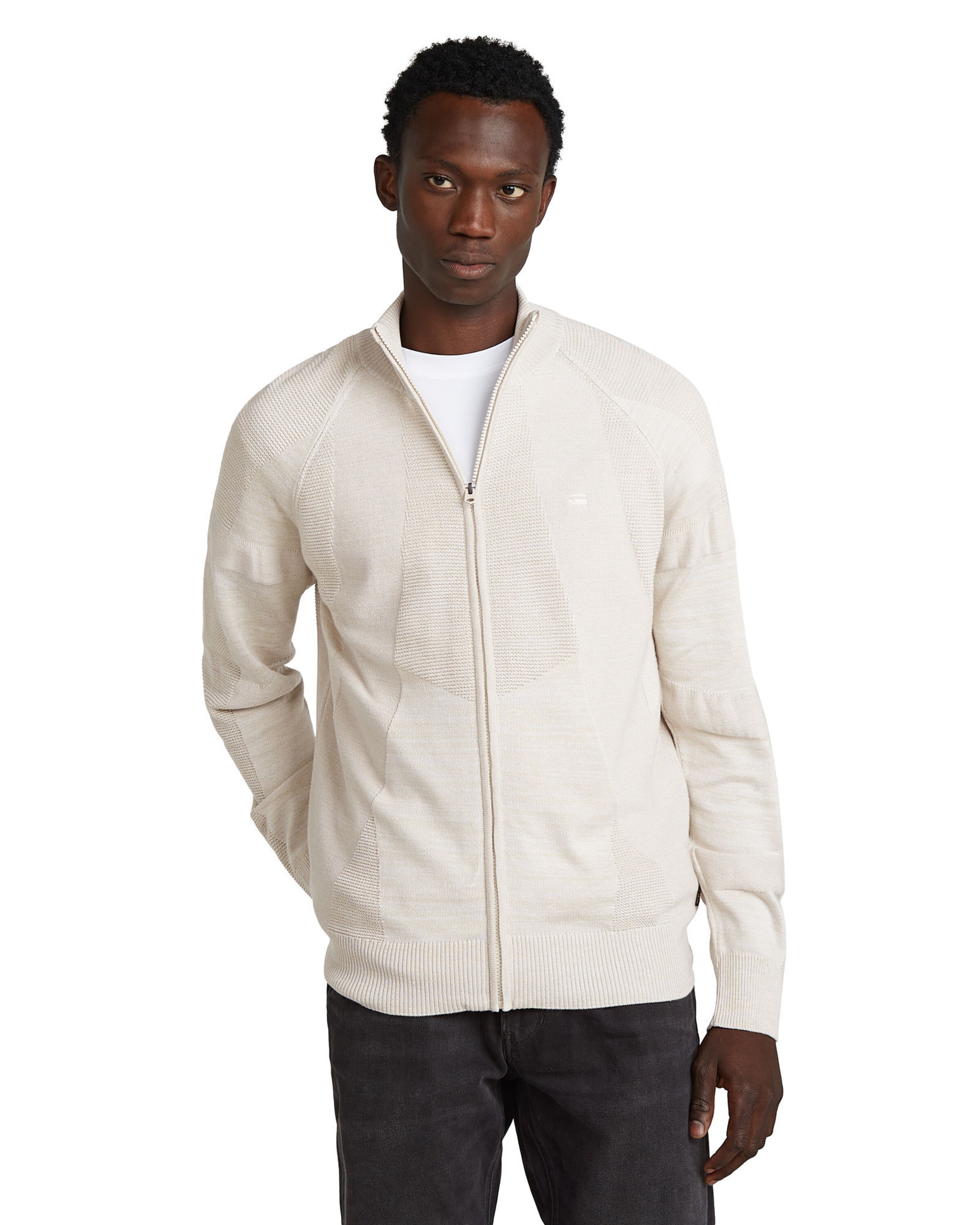 G-STAR Gebreid vest in Wit