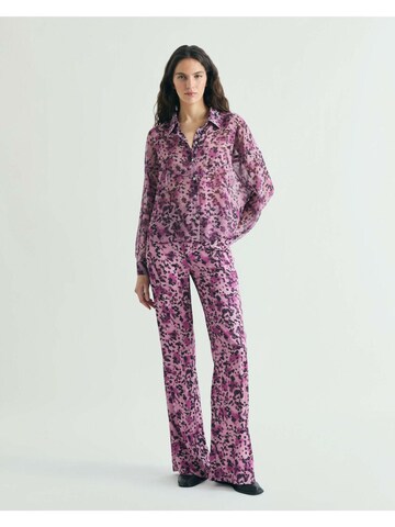 Scalpers Regular Trousers in Purple