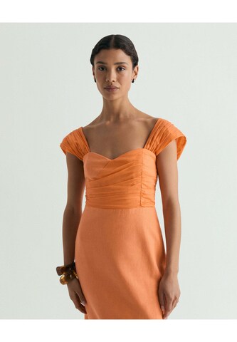 Scalpers Dress ' ' in Orange: front