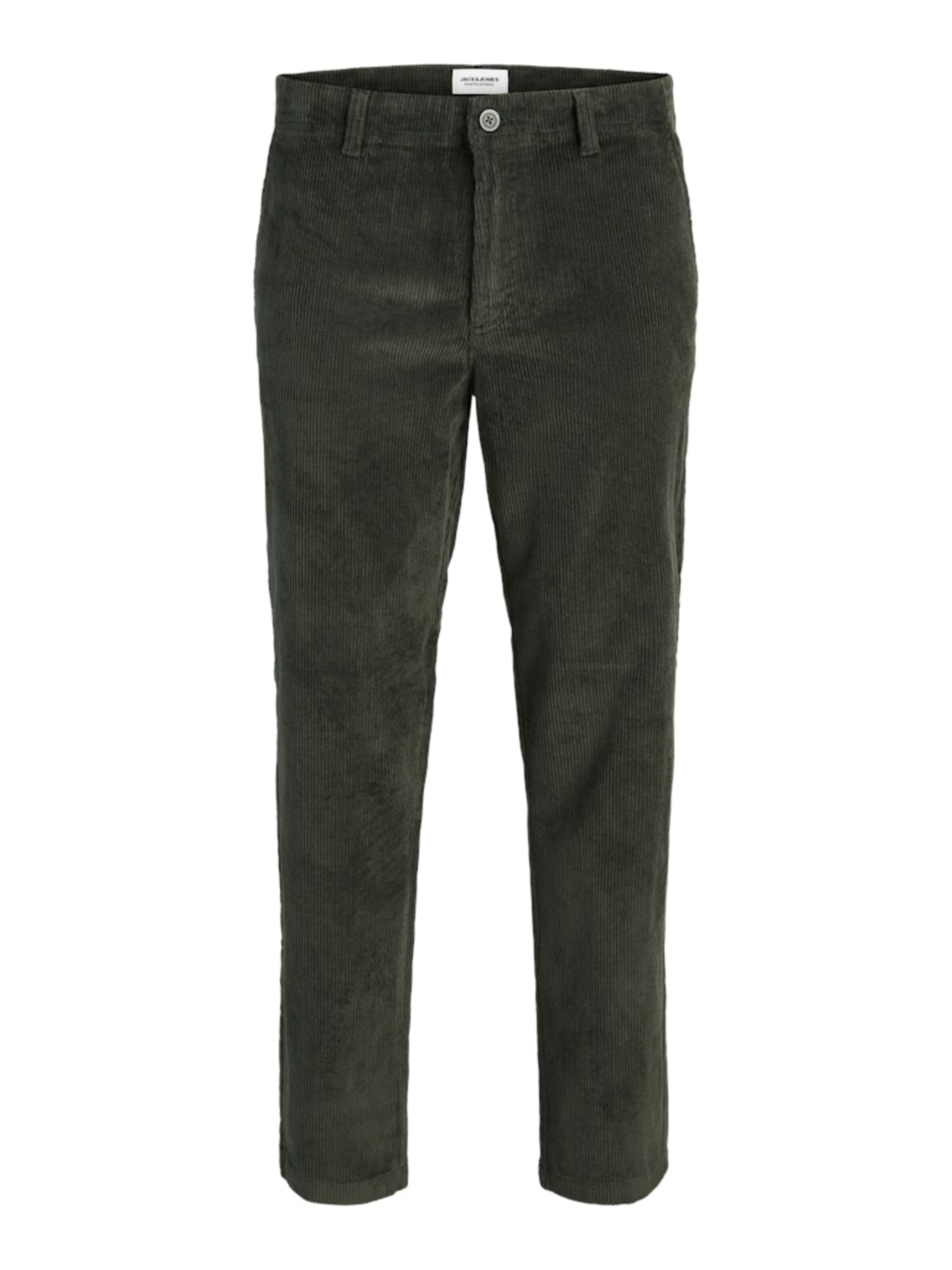 JACK & JONES Chinosy 'JPSTOLLIE' w kolorze zielony: przód