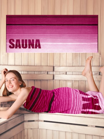 Lashuma Handtuch 'Oslo'‌‌‌ in Pink