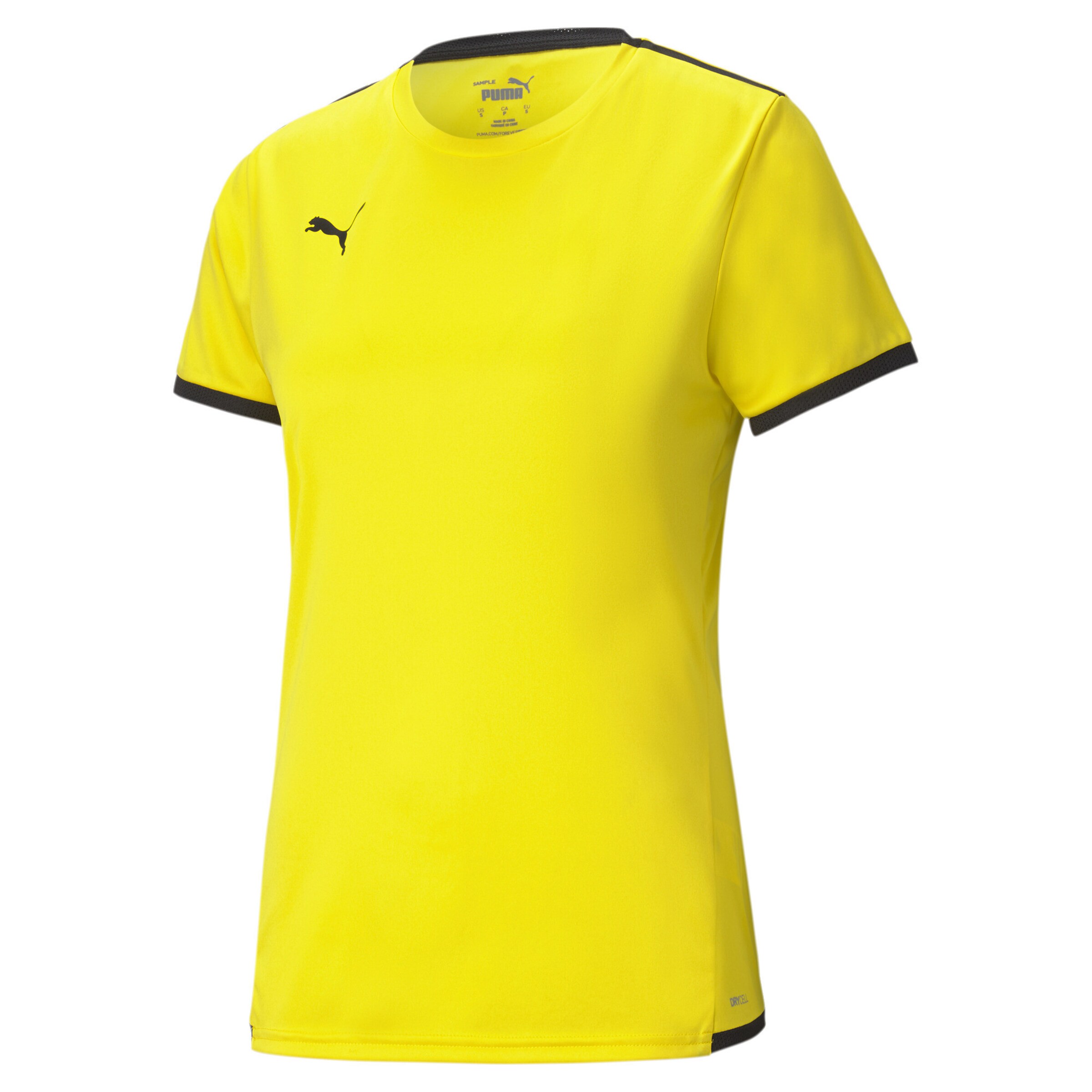 PUMA Trikot 'Team Liga' in Gelb: Vorderseite
