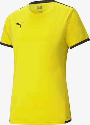 PUMA Jersey 'Team Liga' in Yellow: front