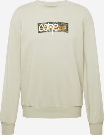 JACK & JONES Sweatshirt 'SUMMER' i grön: framsida