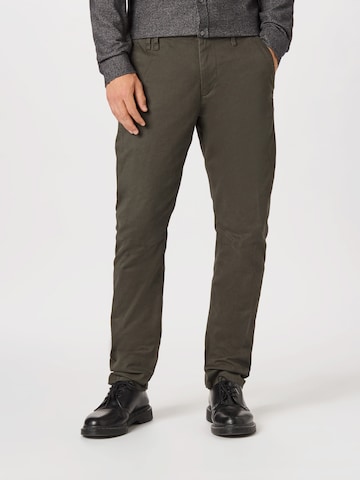 G-Star RAW Slimfit Chino 'Vetar' in Grijs: voorkant