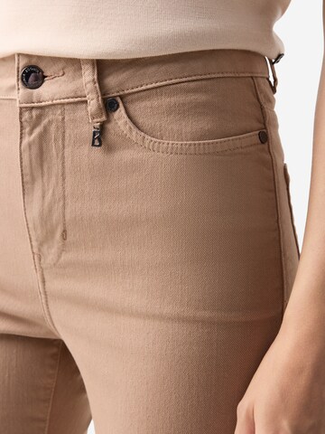 BOGNER Flared Jeans 'Devin' in Beige