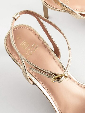 Next Sandale  'Forever Comfort®' in Gold