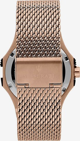 Maserati Analog Watch in Gold