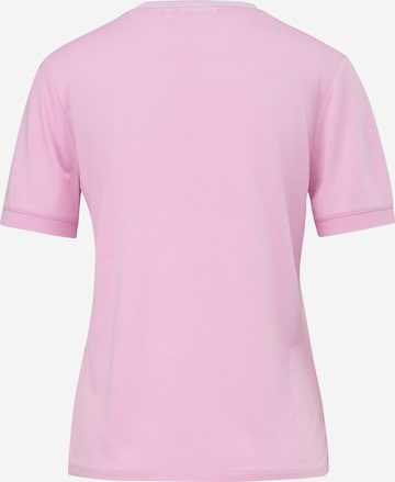 T-shirt comma casual identity en rose : derrière