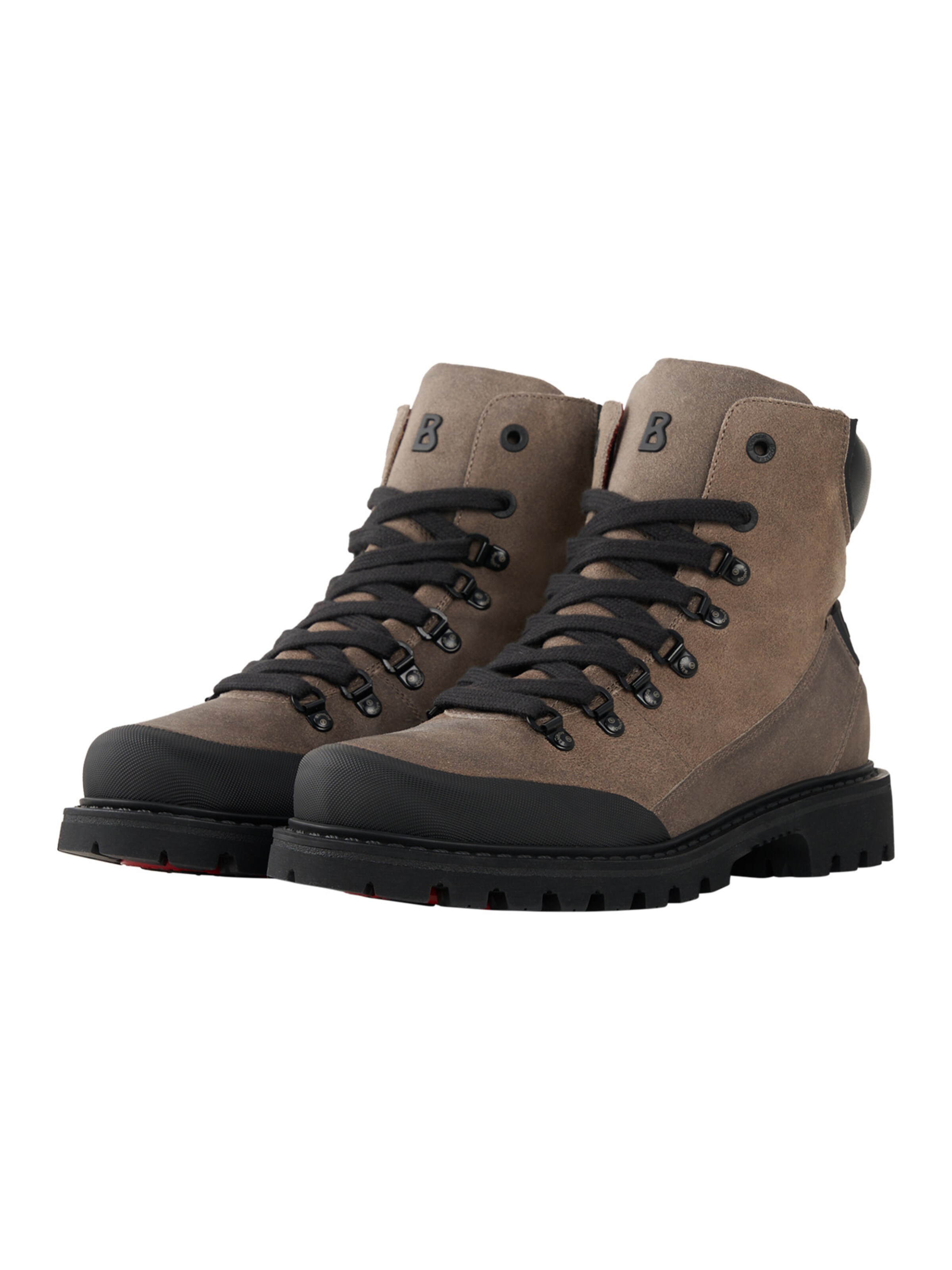 BOGNER Lace-up boot 'Helsinki' in Beige