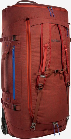 TATONKA Travel Bag 'Duffle Roller 140' in Red