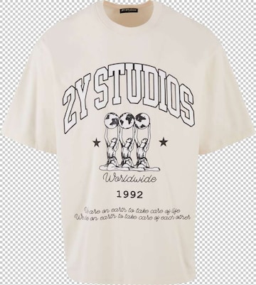 2Y Studios Shirt in White: front