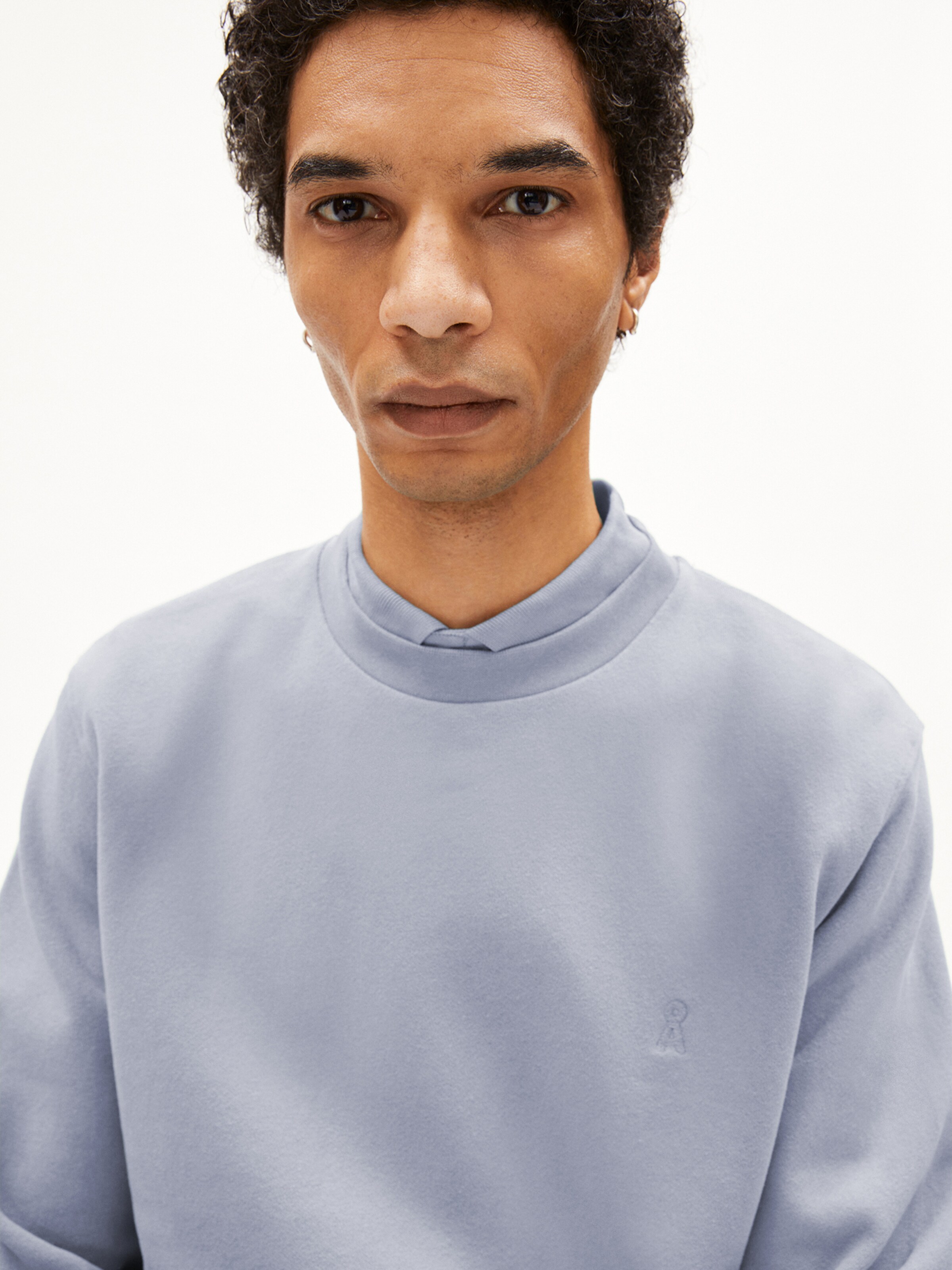 ARMEDANGELS Sweatshirt 'BAARO COMFORT' in Blue