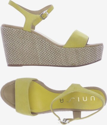 UNISA Sandals & High-Heeled Sandals in 37 in Yellow: front