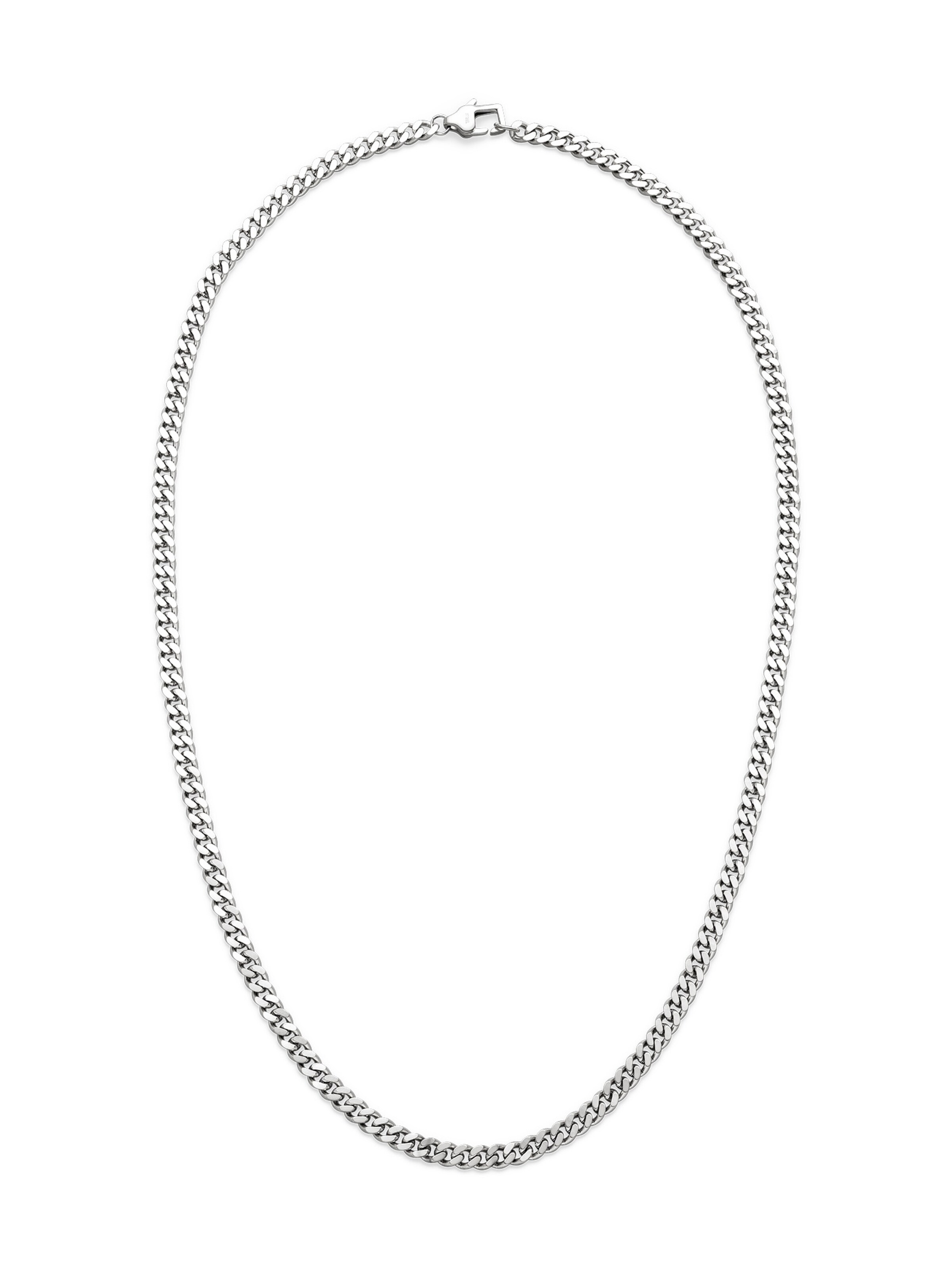 s.Oliver Kette 'The Basics' in Silber: Vorderseite