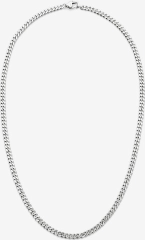 s.Oliver Kette 'The Basics' in Silber: Vorderseite