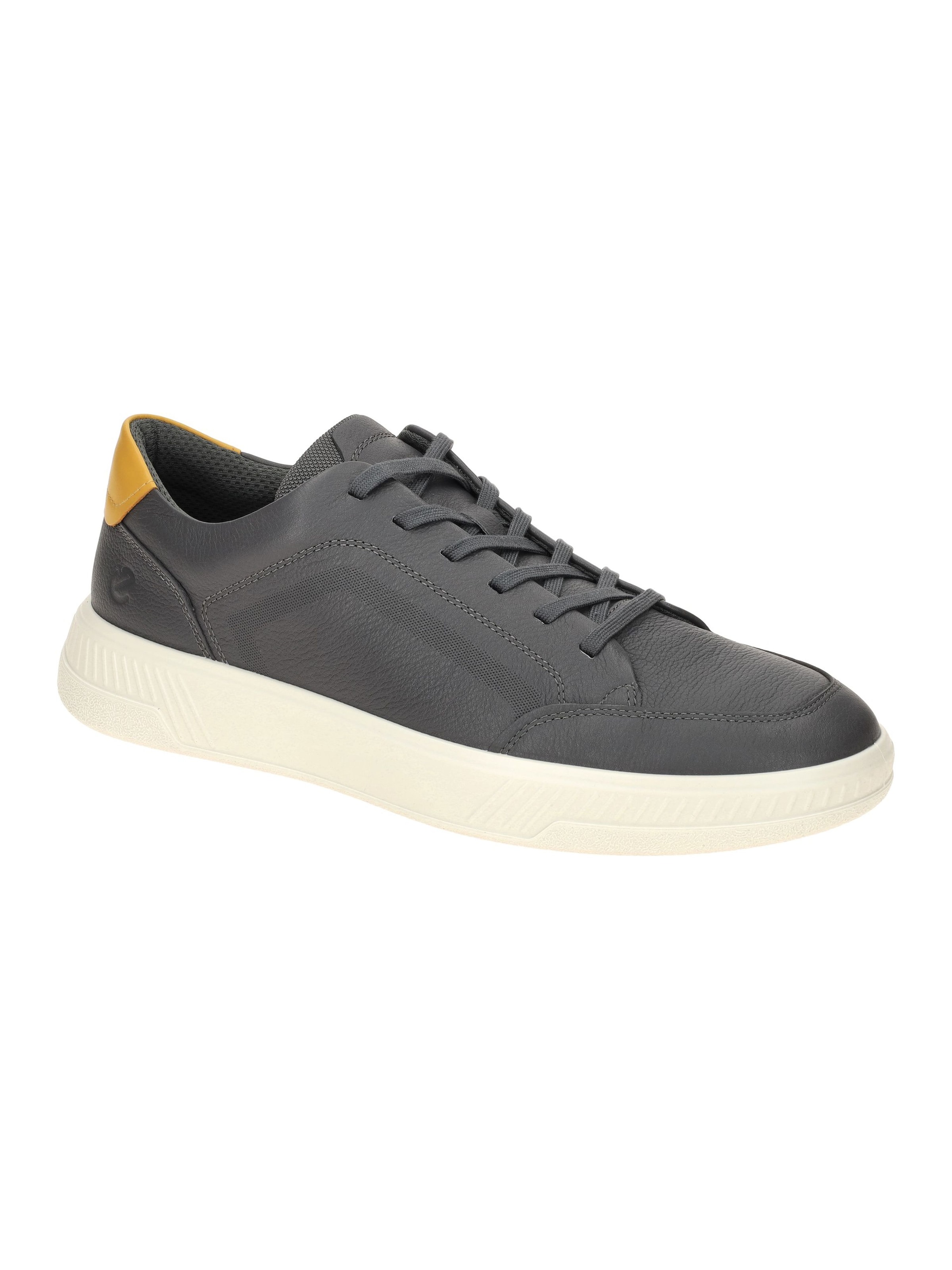 ECCO Lace-Up Shoes in Grey: front