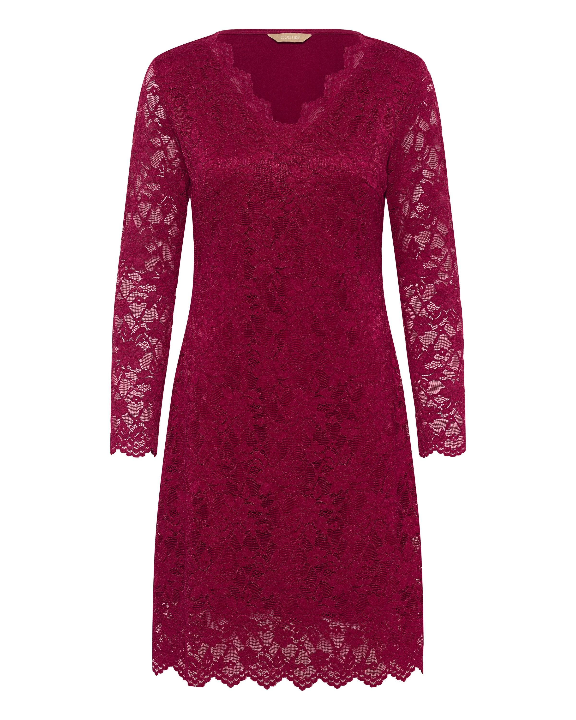 CULTURE Dress 'Lively ' in Red: front