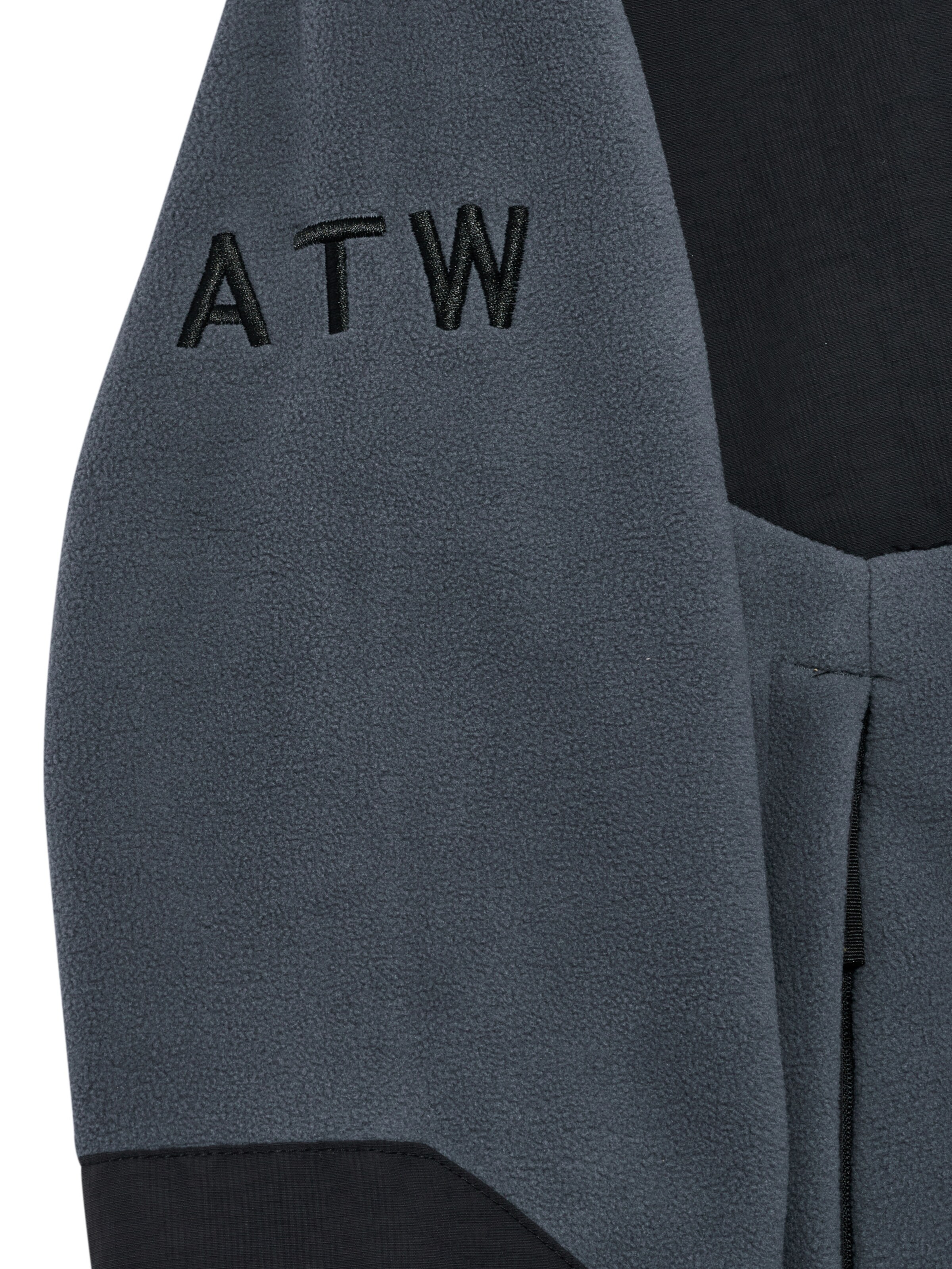 HALO Fleecejacke in Grau