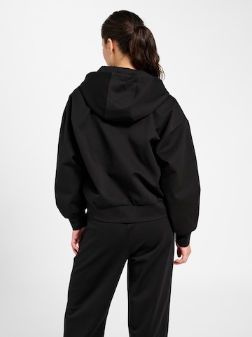 Hummel Zip-Up Hoodie in Black