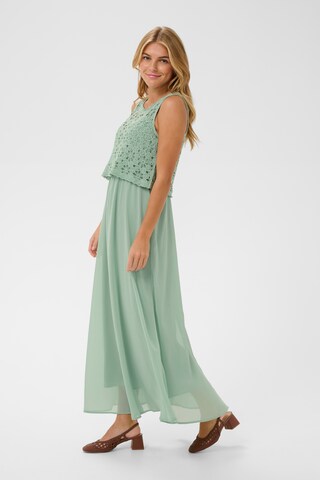 Robe 'Floria' Cream en vert