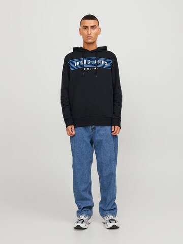 JACK & JONES - Sweatshirt 'PLANET' em preto