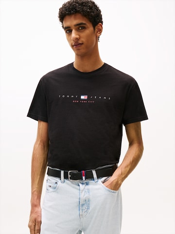 Tommy Jeans Tričko - Čierna: predná strana