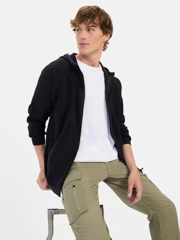 CAMEL ACTIVE Strickjacke in Blau