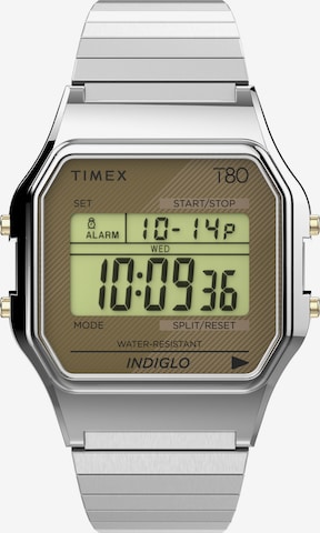 TIMEX Analoog horloge in Zilver: voorkant