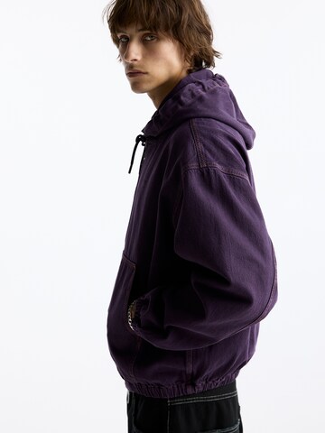 Pull&Bear Jacke in Lila
