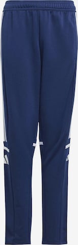 Pantalon de sport 'Squadra 25' ADIDAS PERFORMANCE en bleu : devant