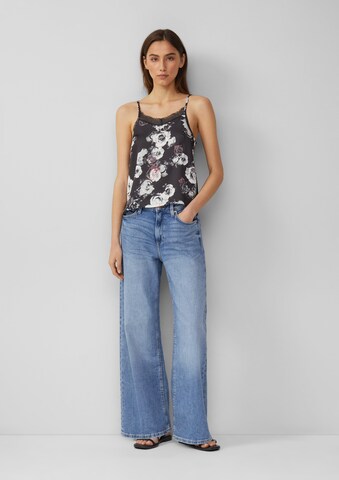 QS Blouse in Zwart