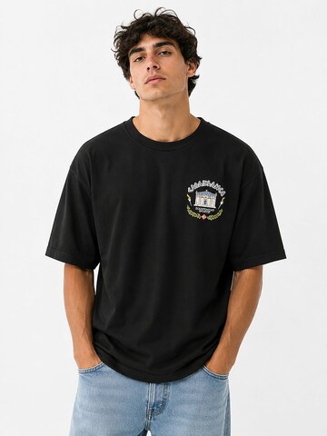 Casablanca Shirt in Zwart: voorkant
