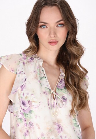 DreiMaster Vintage Блузка 'Vintage' в Лиловый