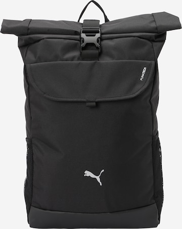 Sac à dos 'TECH Roll Top' PUMA en noir : devant