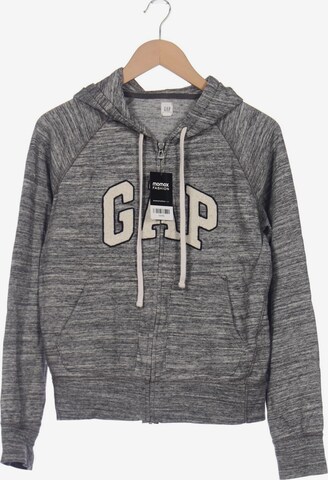 GAP Sweatshirt & Zip-Up Hoodie in M in Grey: front