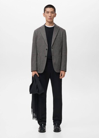 MANGO MAN Regular fit Suit Jacket 'Aneto' in Grey